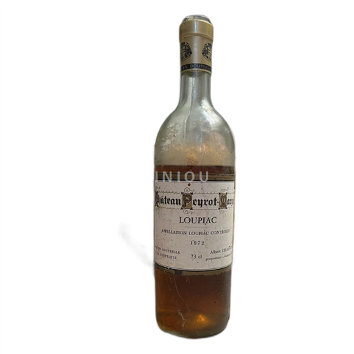 Bordeaux Loupiac Château Peyrot-Larges 1972