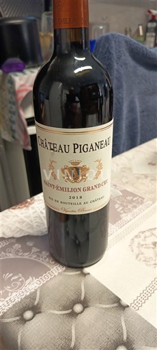 Bordeaux Saint-Émilion Grand Cru Château Piganeau 2018