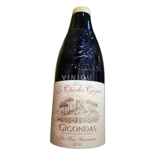 Rhône Valley Gigondas Le Clos des Cazaux La Tour Sarrasine 2016