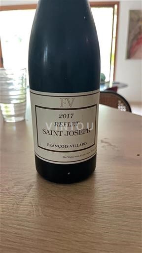Vin Rouge sec Reflet François Villard 2017 France Vallée du Rhône Saint-Joseph AOC