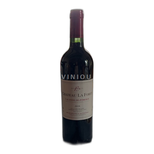 Burdeos Lalande-de-Pomerol Chateau La Foret 2018