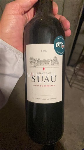 Bordeaux Côtes-de-Bordeaux Château Suau 2015