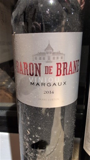 Bordeaux Margaux Château Brane-Cantenac Baron de Brane 2014