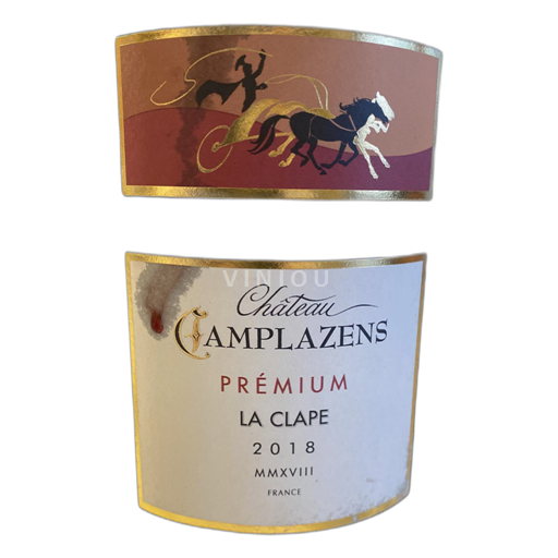 Linguadoca La Clape Château Camplazens Premium 2018
