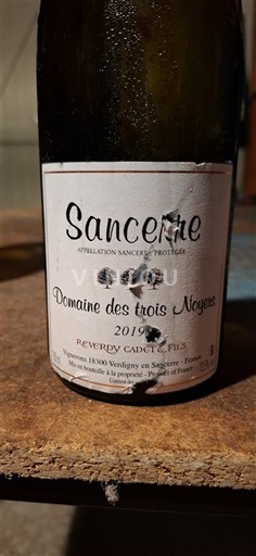 Loiredalen Sancerre Domaine des trois Noyers 2019