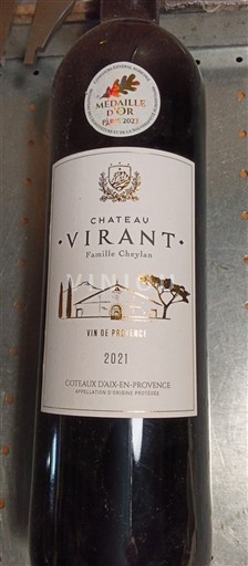 Provence Coteaux d'Aix-en-Provence Château Virant 2021