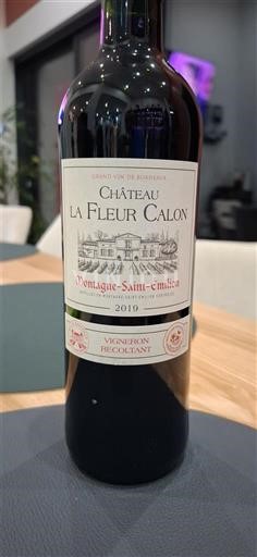 Bordeaux Montagne-saint-émilion Château La Fleur Calon 2019