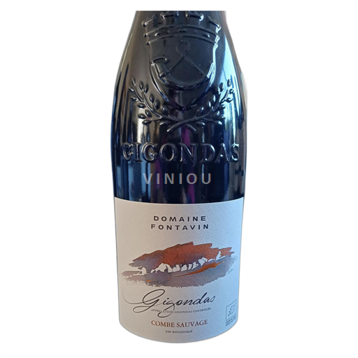 Rhônedalen Gigondas Domaine Fontavin Combe Sauvage Icke årgångsbetecknad