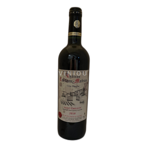 Bordeaux Saint-Émilion Château Carteau-Matras Côte Daugay 2018
