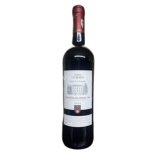 Burdeos Saint-Émilion Gran Cru Château Trapaud La Chapelle 2022