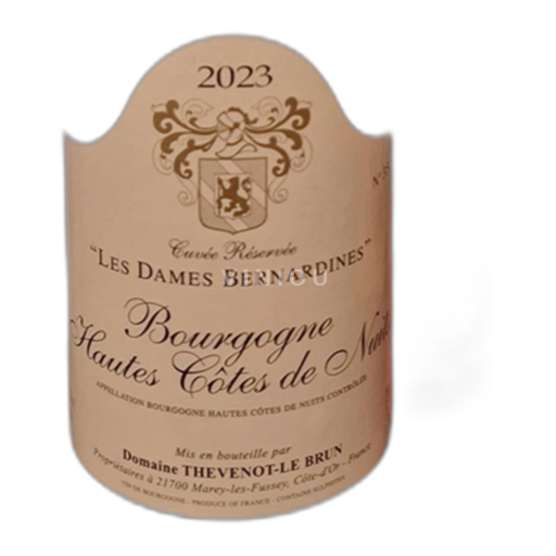 Bourgogne Hautes Côtes de Nuits Domaine Thevenot-Le Brun Les Dames Bernardines 2023