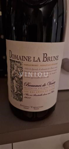 Valle del Ródano Beaumes de Venise Domaine la Brune 2021