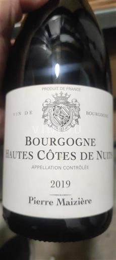 Burgundi Määrittelemätön Pierre maiziere  2019