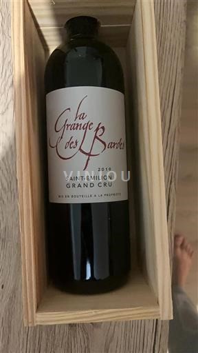 Bordéus Saint-Émilion Grand Cru La Grange des Bardes 2019