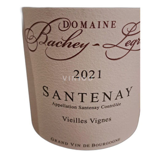 Burgund Santenay Domaine Bachey-Legros Vieilles Vignes 2021
