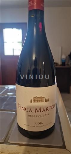 La Rioja Rioja Finca Martelo Reserva 2019