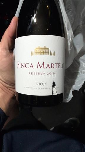 La Rioja Rioja Finca Martelo Reserva 2019