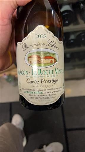 Burgundi Mâcon ja Mâcon-kylät Domaine Chêne Prestige 2022