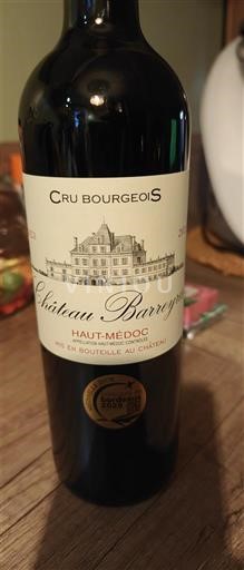 Burdeos Haut-Médoc Château Barreyres 2023
