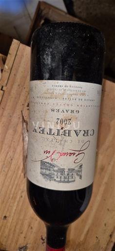 Bordeaux Graves Château Crabitey 2002