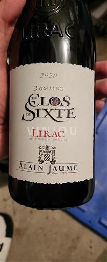 Rhône-dalen Lirac Domaine du Clos de Sixte 2020