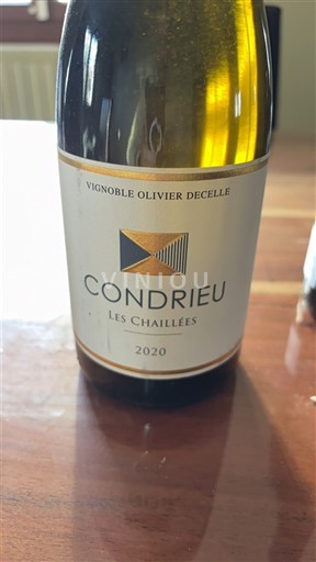 Rhônevallei Condrieu Vignoble Olivier Decelle Les Chaillées 2020