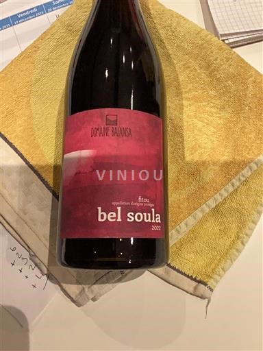 Languedoc Fitou Domaine Balansa Bel Soula 2022