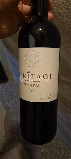 South West Bergerac Chateau Maye de Bouye Héritage 2019