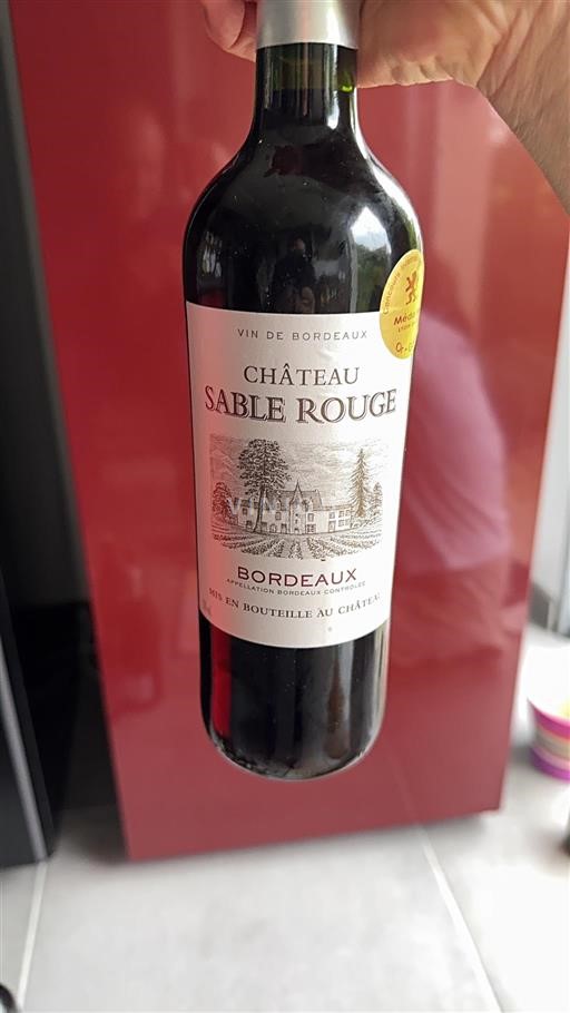 Burdeos Bordeaux Château Sable Rouge 2014