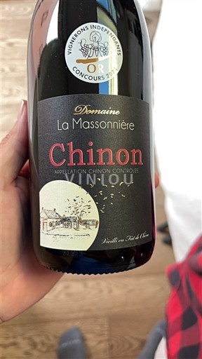 Údolí Loiry Chinon Domaine La Massonnière 2022