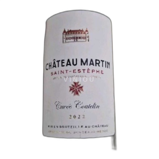 Burdeos Saint-Estèphe Château Martin Coutelin 2022