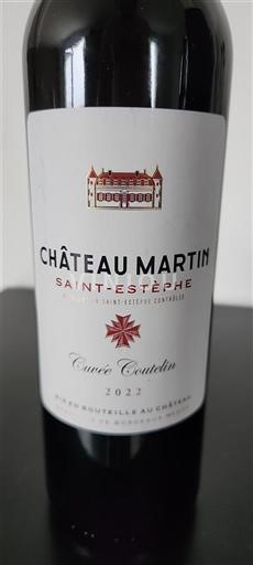 Bordeaux Saint-Estèphe Château Martin Coutelin 2022