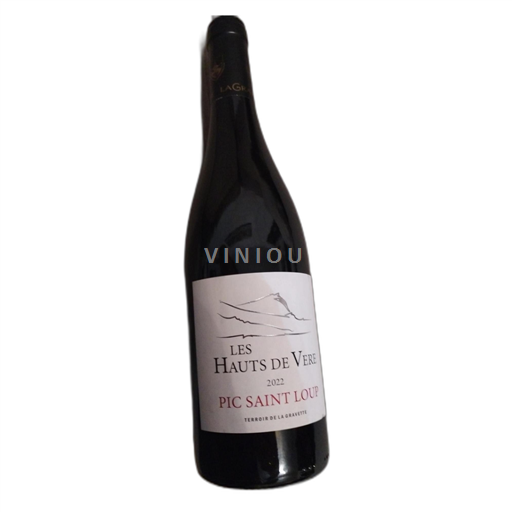Languedoc Pic-saint-loup Les Hauts de Vere 2022