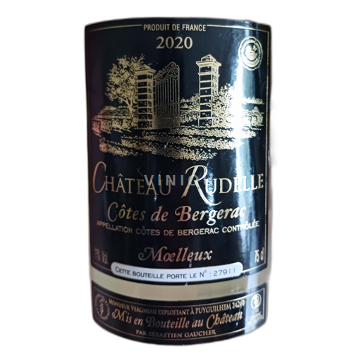 Zuidwest-Frankrijk Côtes-de-Bergerac Château Rudelle Moelleux 2020