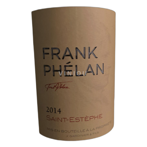 Bordeaux Saint-Estèphe Château Phélan Ségur Frank Phelan 2014