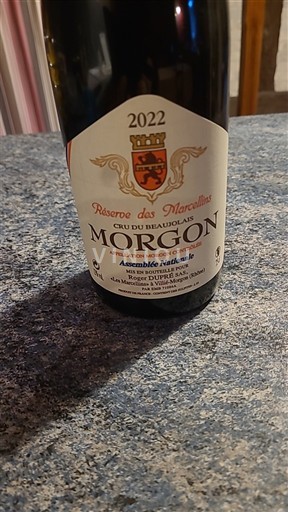 Beaujolais Morgon Réserve des Marcellins 2022