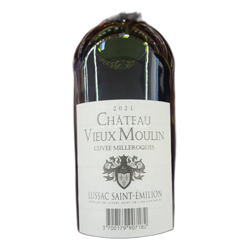 Bordeaux Lussac-Saint-Émilion Château Vieux Moulin Millerosques 2021