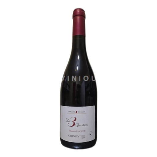 Loirevallei Chinon Domaine Jourdan Les 3 Quartiers 2019