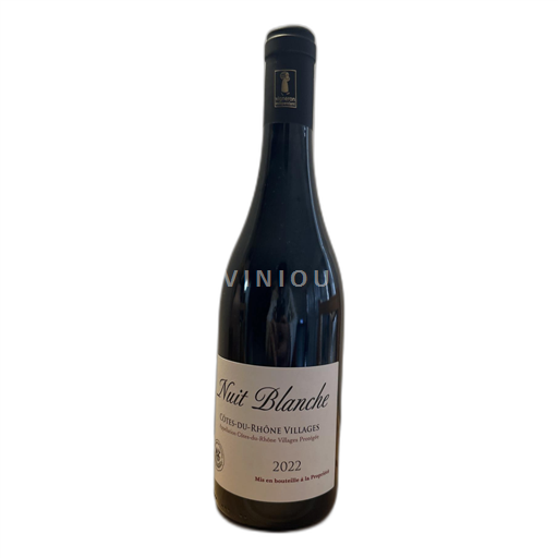 Rhônen laakso Côtes-du-rhône-villages Nuit Blanche 2022