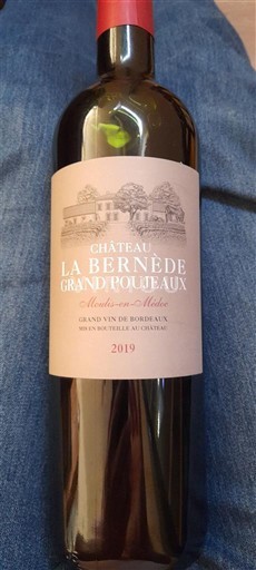 Bordeaux Moulis-en-Médoc Château La Bernède Grand Poujeaux 2019