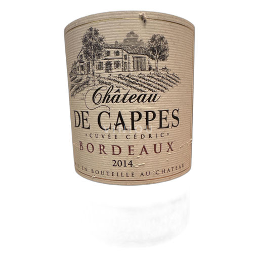 Bordeaux Château de Cappes Cédric 2014