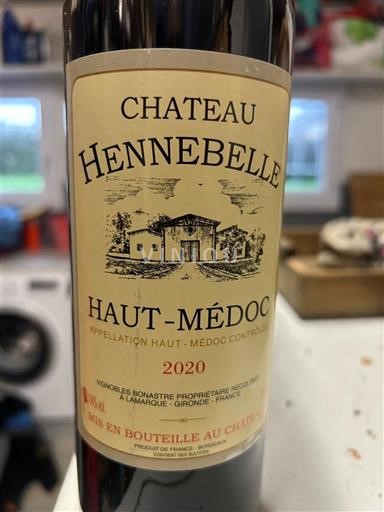 Бордо Го-Медок Château Hennebelle 2020