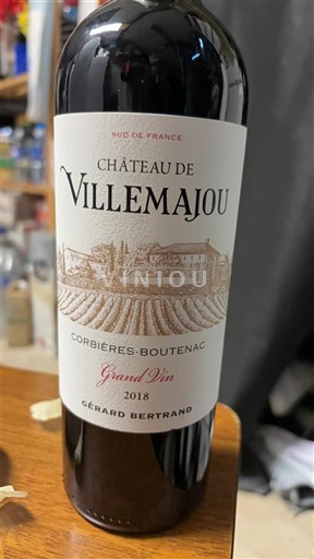 Langvedok Corbières-boutenac Château de Villemajou Grand Vin 2018