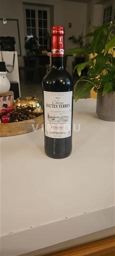 Wines Rouge sec Château Hautes Terres 2022 France Bordeaux AOC