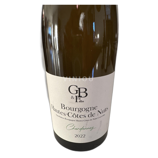 Burgundi Hautes Côtes de Nuits GB & Filles 2022
