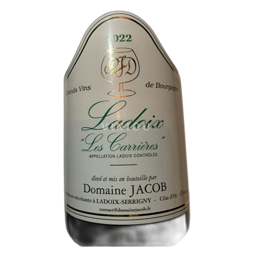Bourgogne Ladoix Domaine Jacob Les Carrières 2022