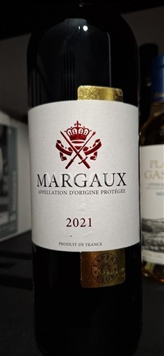 Bordeaux Margaux Expert club 2021 2021