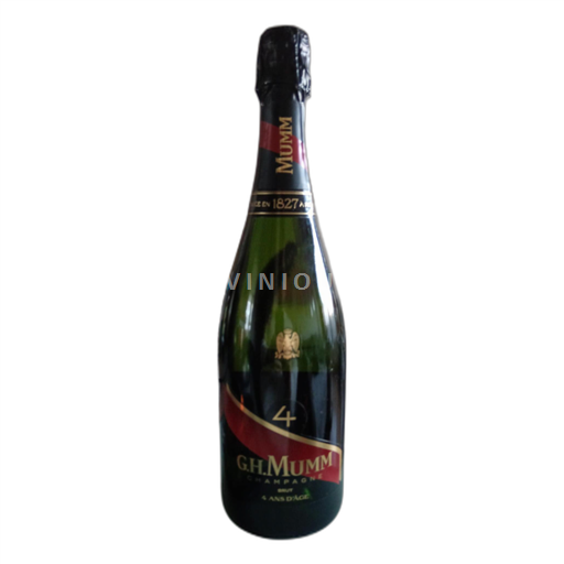 Vin Effervescent Blanc brut Brut 4 ans d'âge G.H. Mumm Non millésimé France Champagne AOC