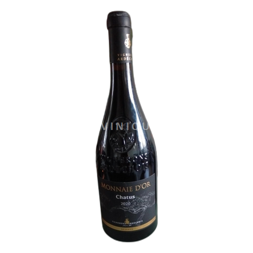 Alpes e regiões Ródano Ardèche Vignerons Ardéchois Monnaie d'or Chatus 2020