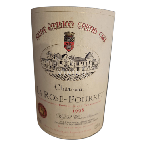 Bordeaux Saint-Émilion Grand Cru Château La Rose-Pourret 1998